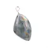 Pingente de labradorite em prata de lei 925 - 0