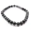 Pulseira obsidiana 6 mm - 0