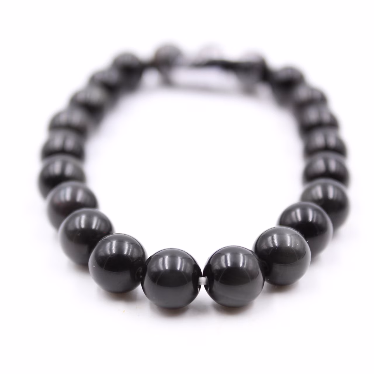 Pulseira obsidiana 8 mm