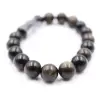 Pulseira obsidiana 10 mm - 0