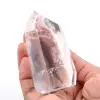 Prisma de cristal de rocha polido - 0