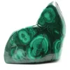 Forma abstrata ornamental de pedra malaquita - 0