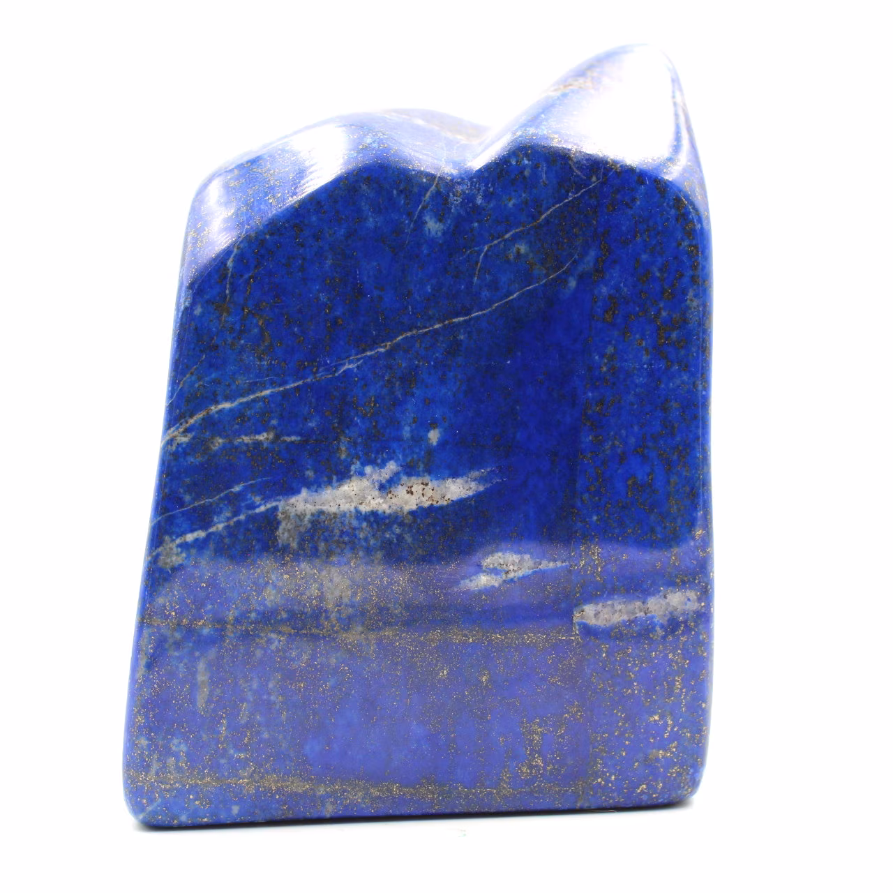 Lapis Lazuli bloco de pedra ornamental forma abstrata