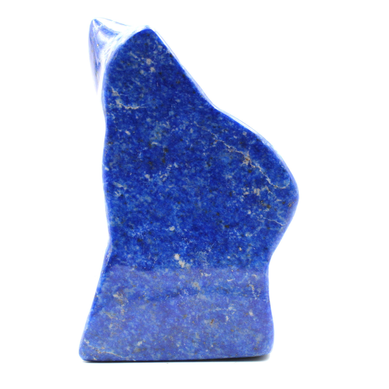 Lapis Lazuli bloco de pedra ornamental forma abstrata