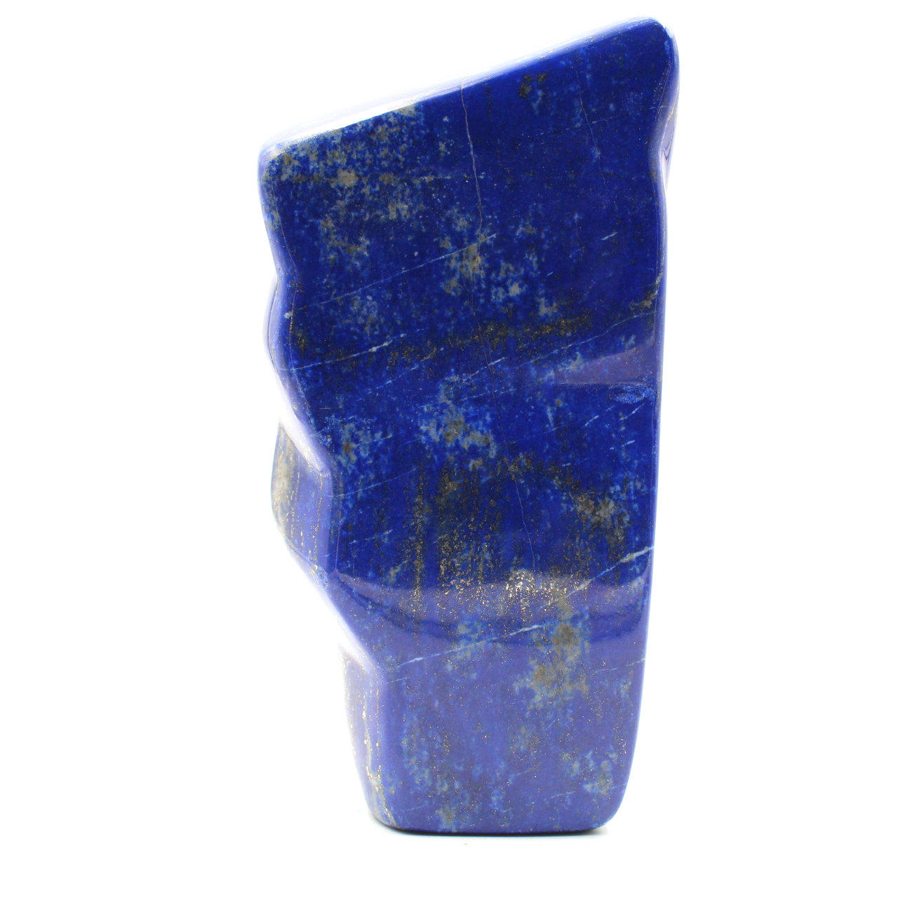 Lapis Lazuli bloco de pedra ornamental forma abstrata