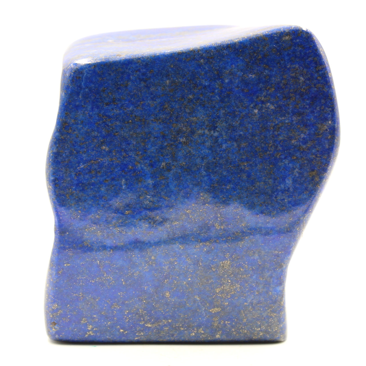 Lapis Lazuli bloco de pedra ornamental forma abstrata