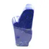 Lapis Lazuli bloco de pedra ornamental forma abstrata - 0