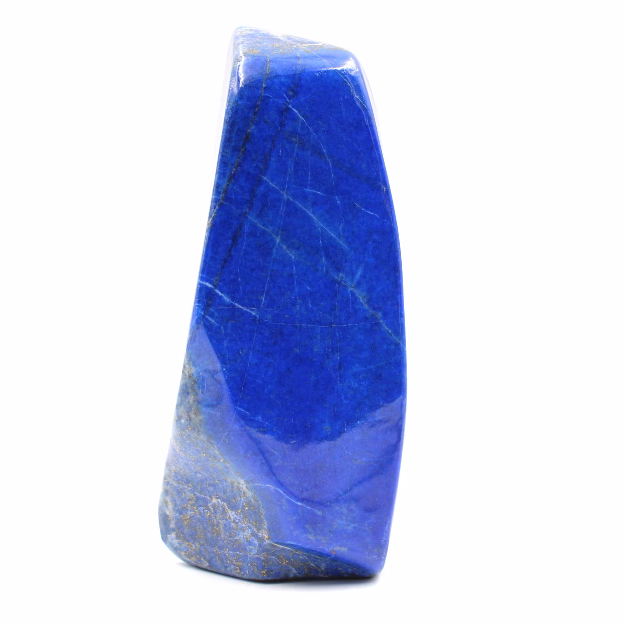 Lapis Lazuli bloco de pedra ornamental forma abstrata