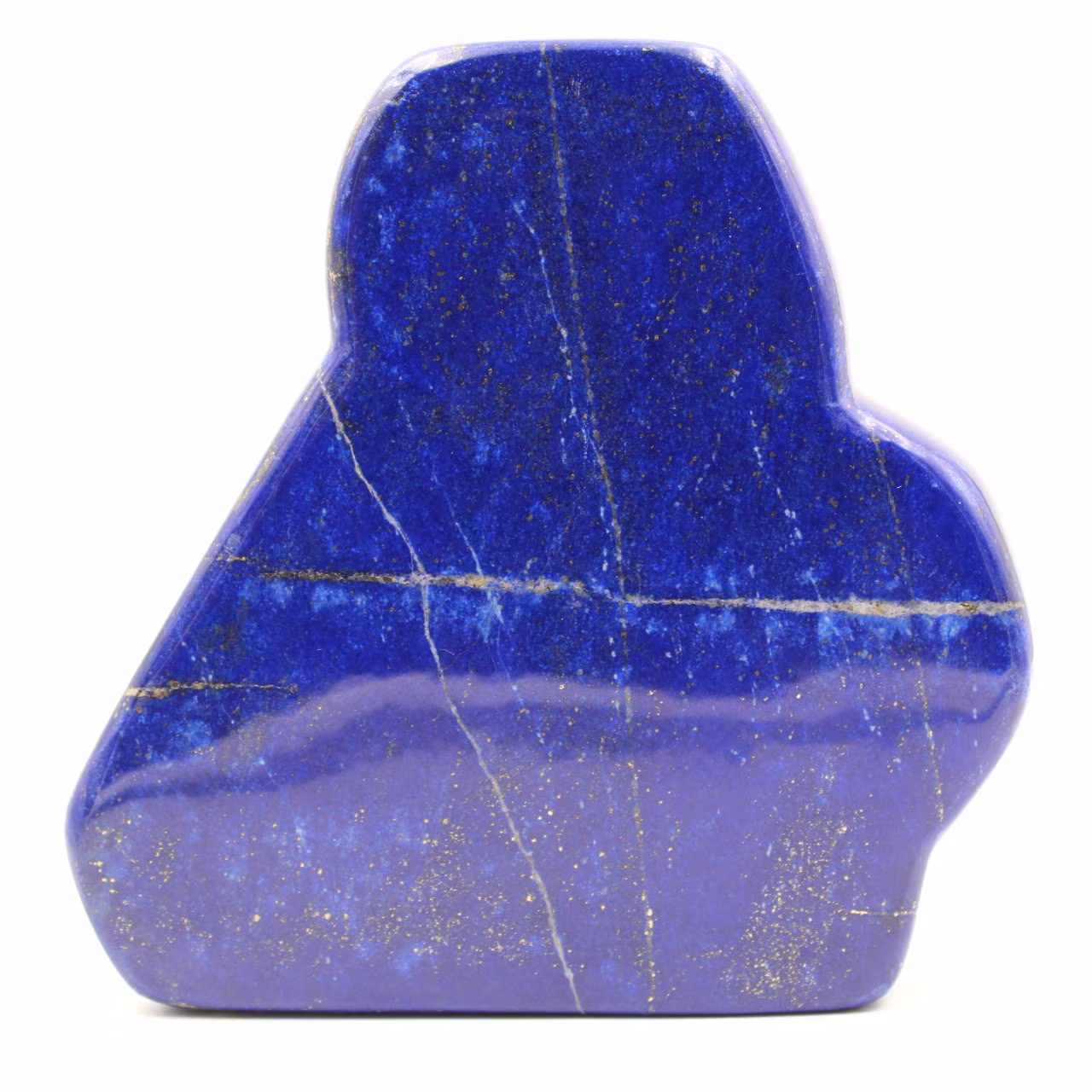 Lapis Lazuli bloco de pedra ornamental forma abstrata