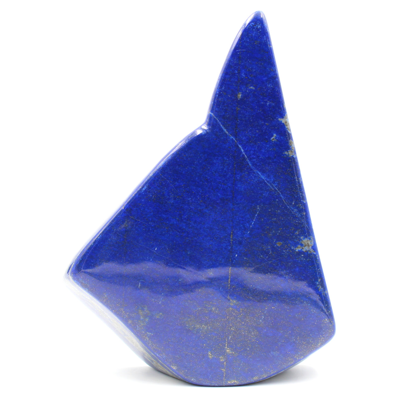 Lapis Lazuli bloco de pedra ornamental forma abstrata