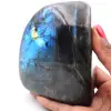 Pedra ornamental de labradorita de forma livre - 0