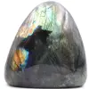 Bloco de pedra labradorita para decoração e coleção - 0