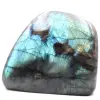 Bloco de pedra labradorita para decoração e coleção - 0