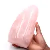 Forma livre de quartzo rosa - 0