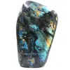 Pedra ornamental de labradorita de forma livre - 0