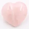 Coração de quartzo rosa - 0