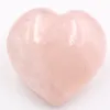 Coração de quartzo rosa - 0