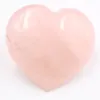 Coração de quartzo rosa - 0