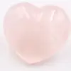 Coração de quartzo rosa - 0