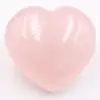 Coração de quartzo rosa - 0