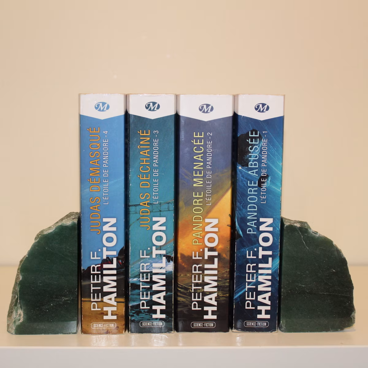 Suporte para livros Aventurine 2 peças