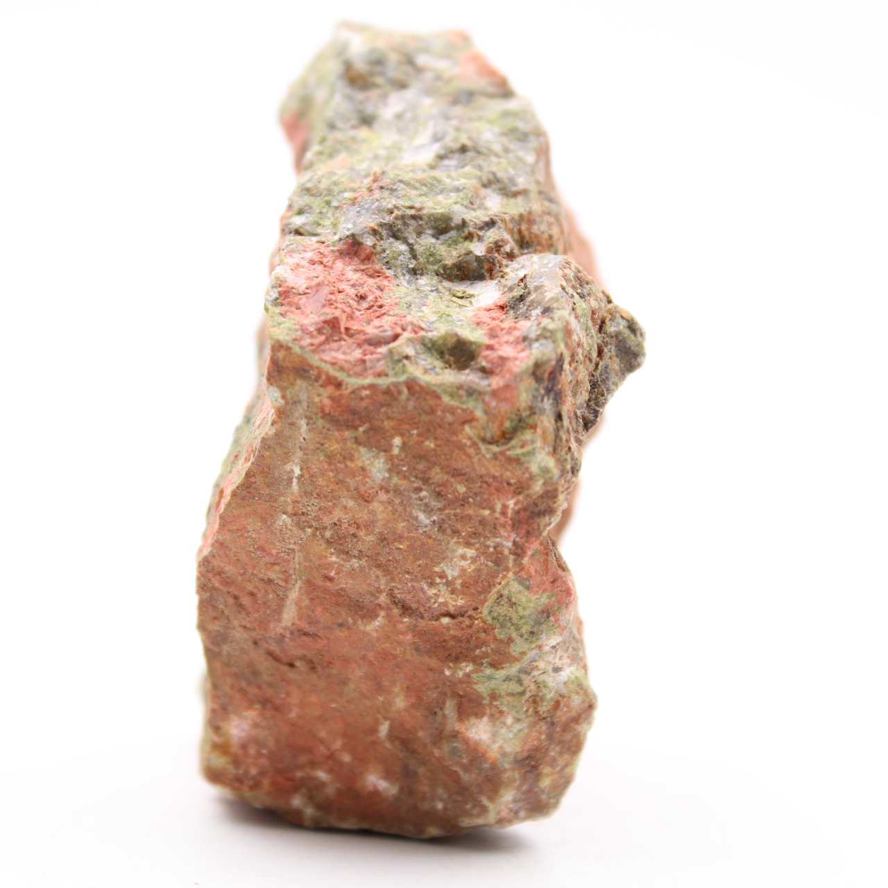 Unakite em bruto