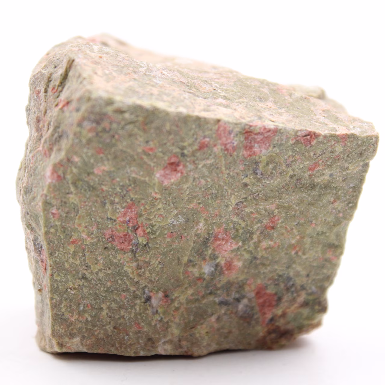 Unakite em bruto