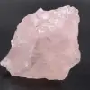 Quartzo rosa bruto - 0
