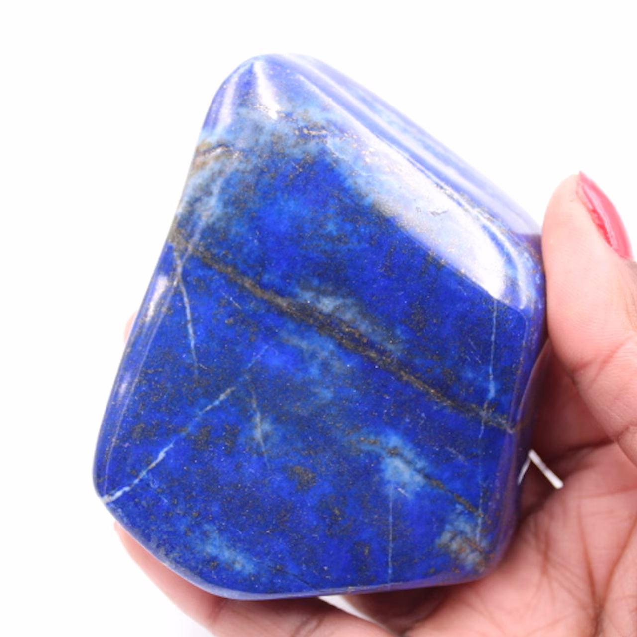 Bloco de forma livre de pedra Lapis Lazuli