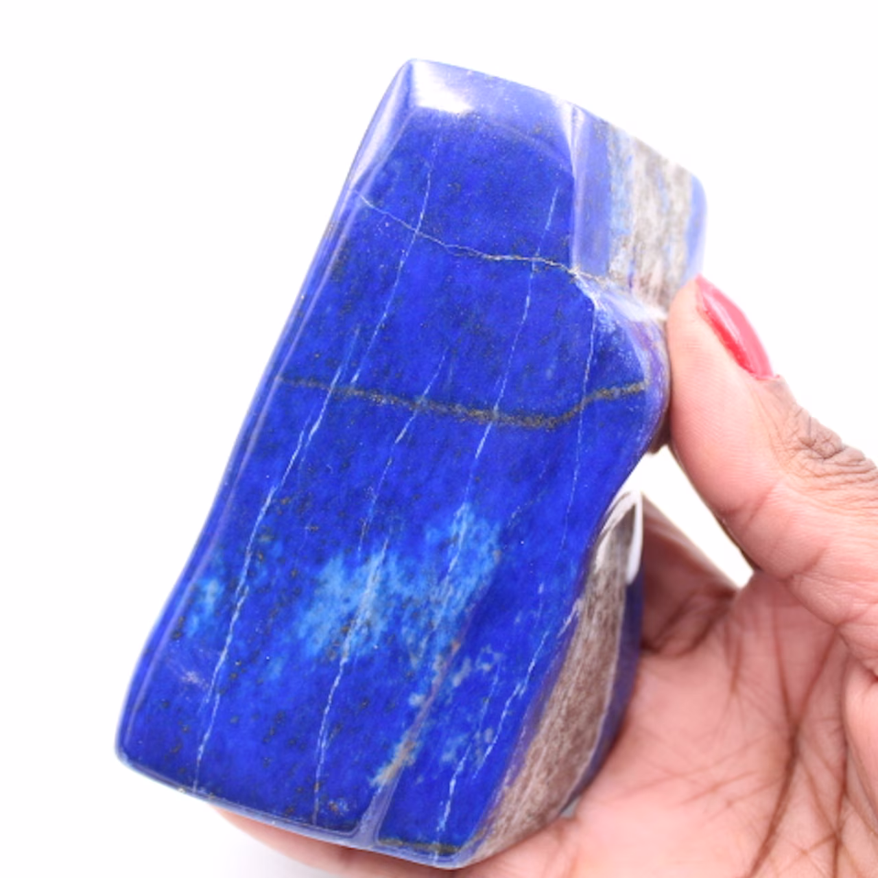 Bloco de forma livre de pedra Lapis Lazuli