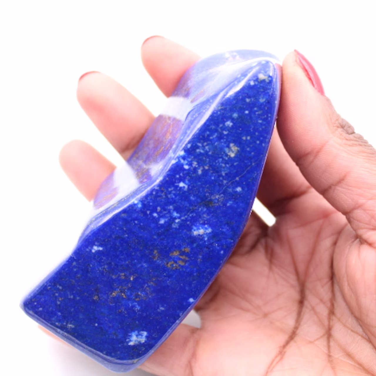 Bloco de forma livre de pedra Lapis Lazuli