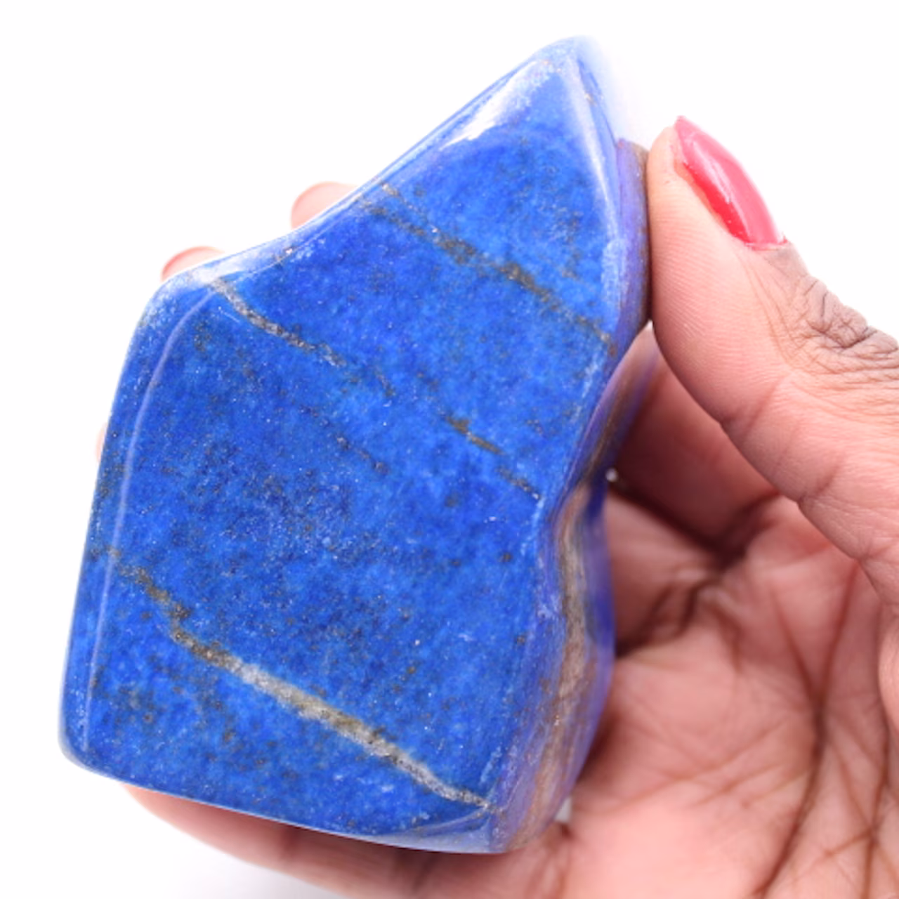 Bloco de forma livre de pedra Lapis Lazuli