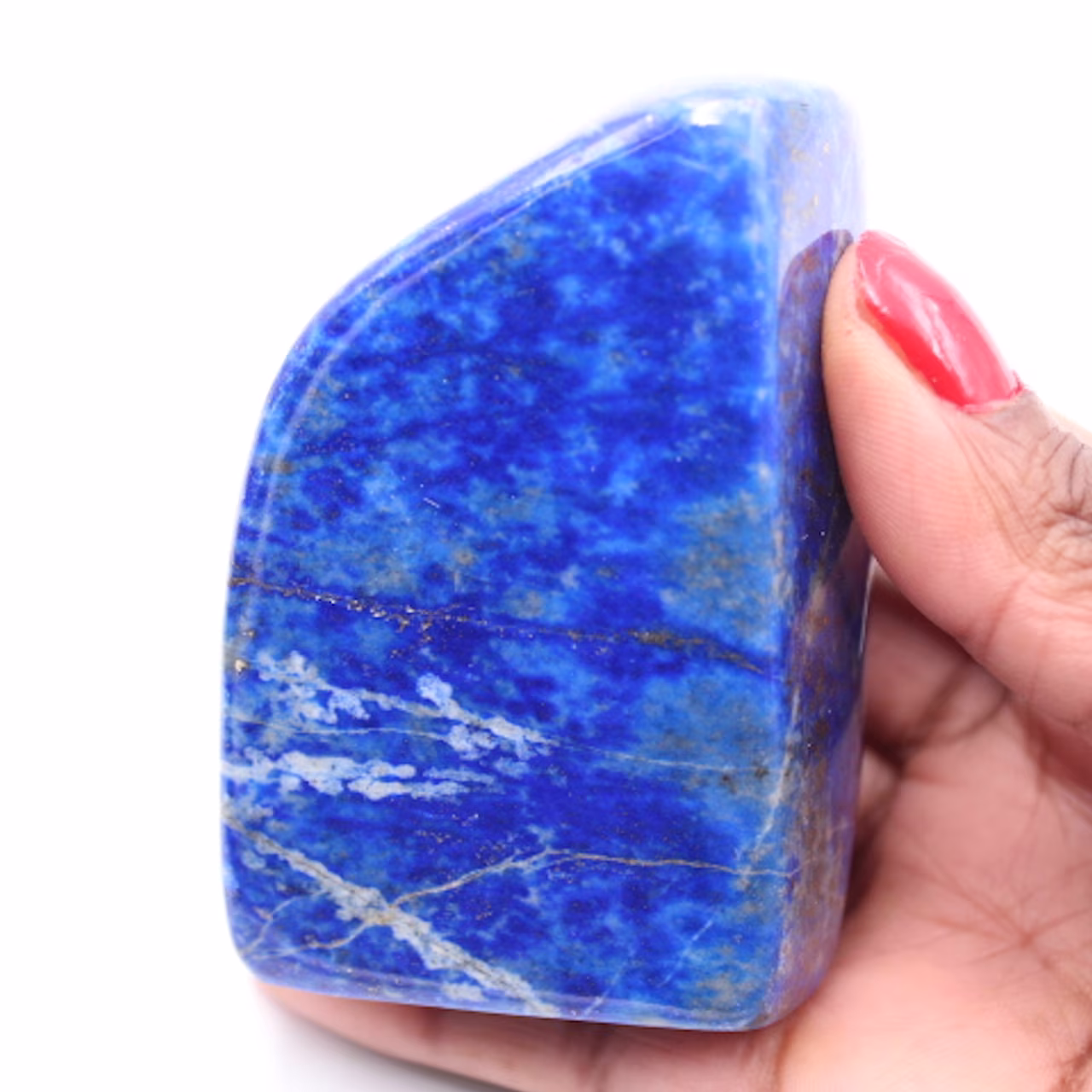 Bloco de forma livre de pedra Lapis Lazuli
