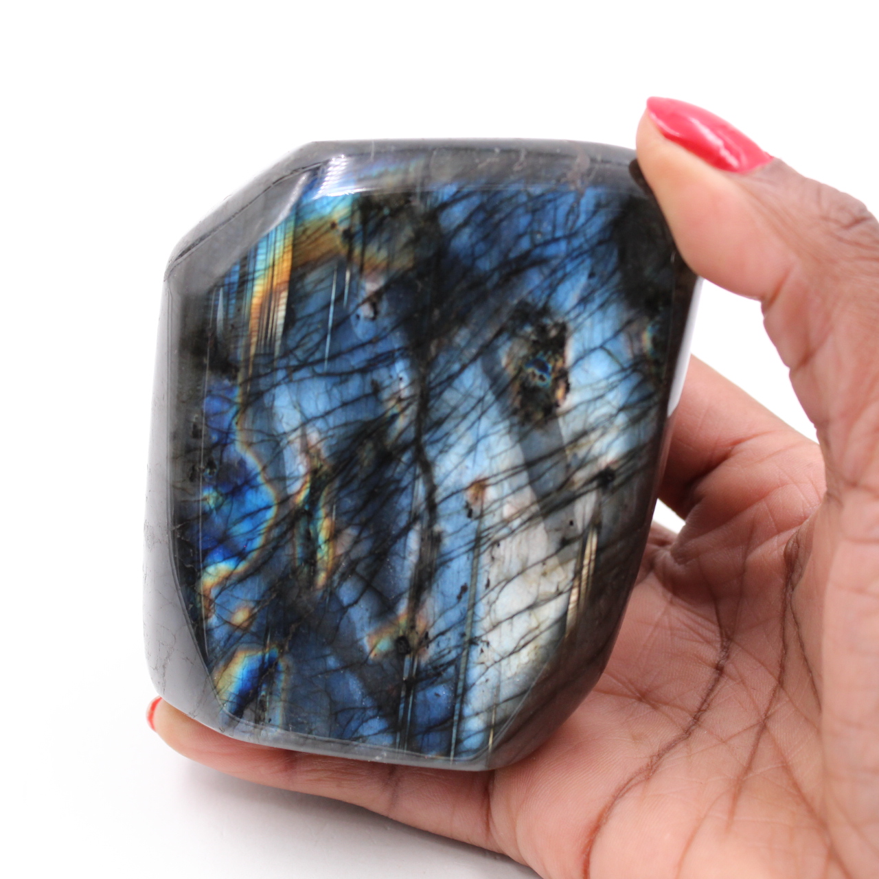 Pedra Labradorite Polida