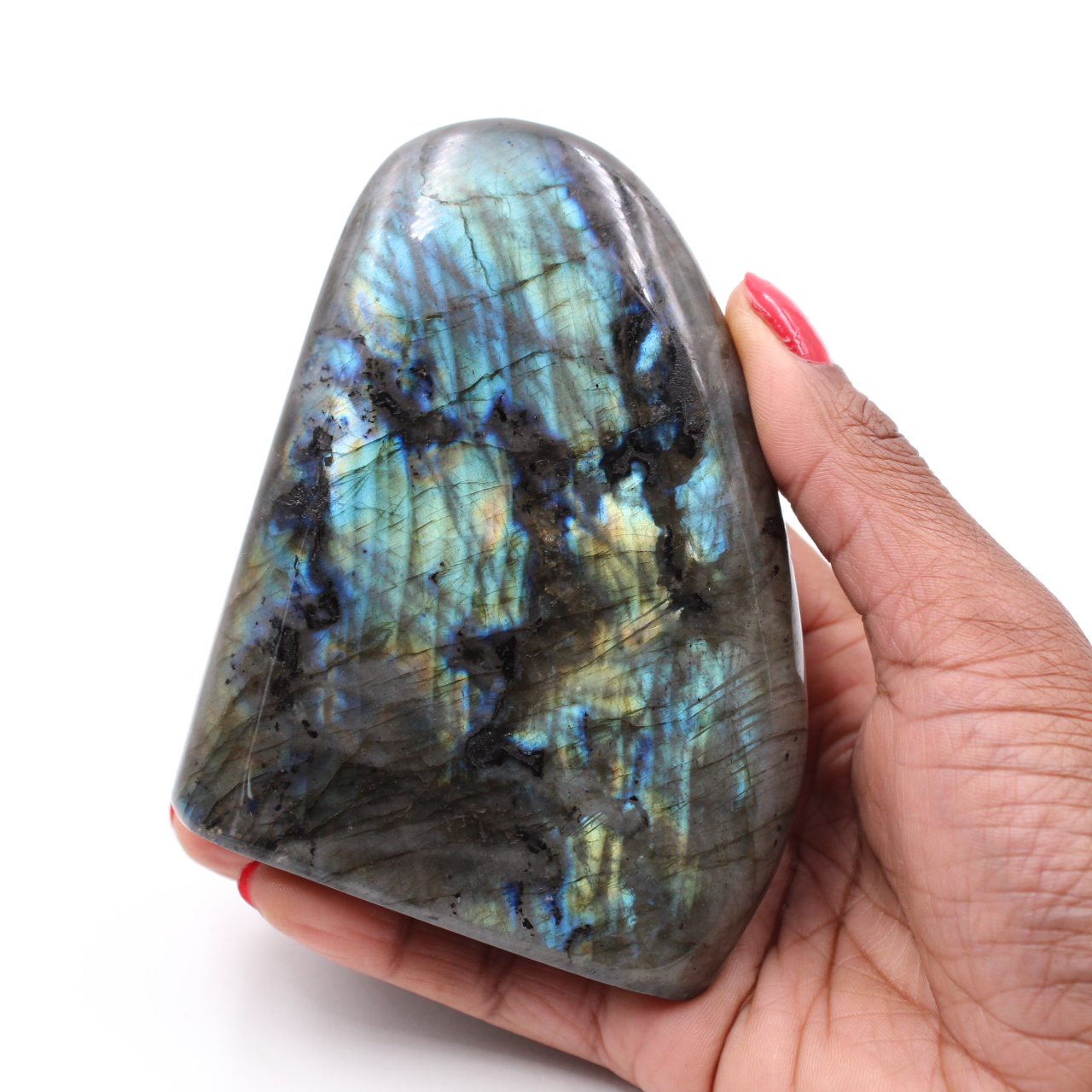 Pedra Labradorite Polida