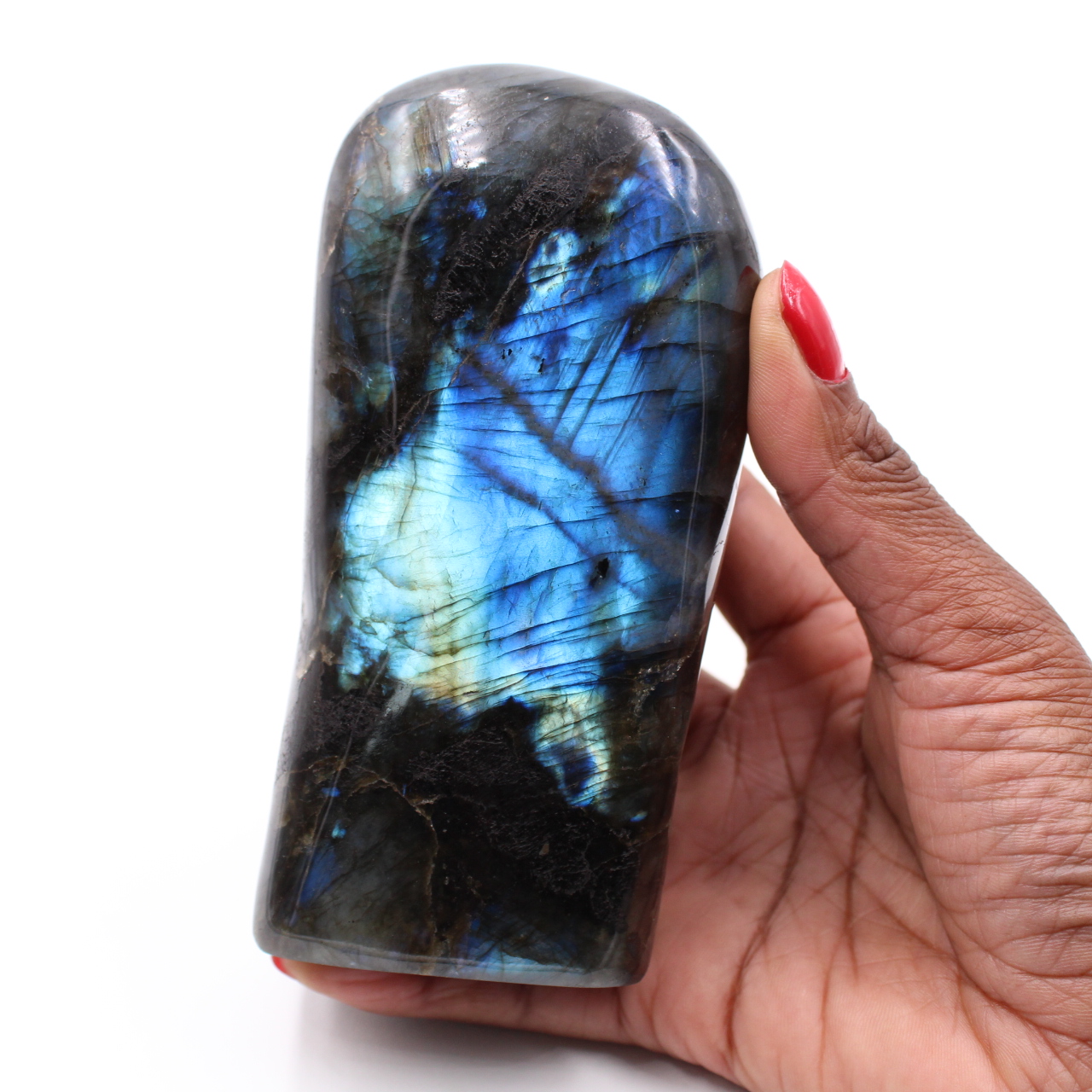 Labradorita polida para coleção