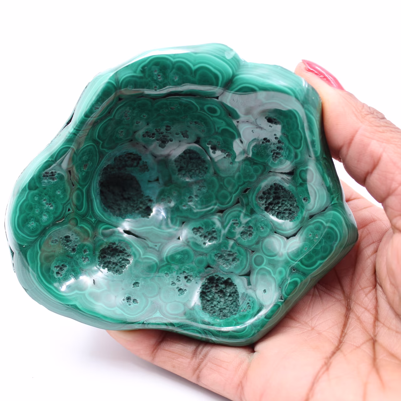 Malaquita para decoração