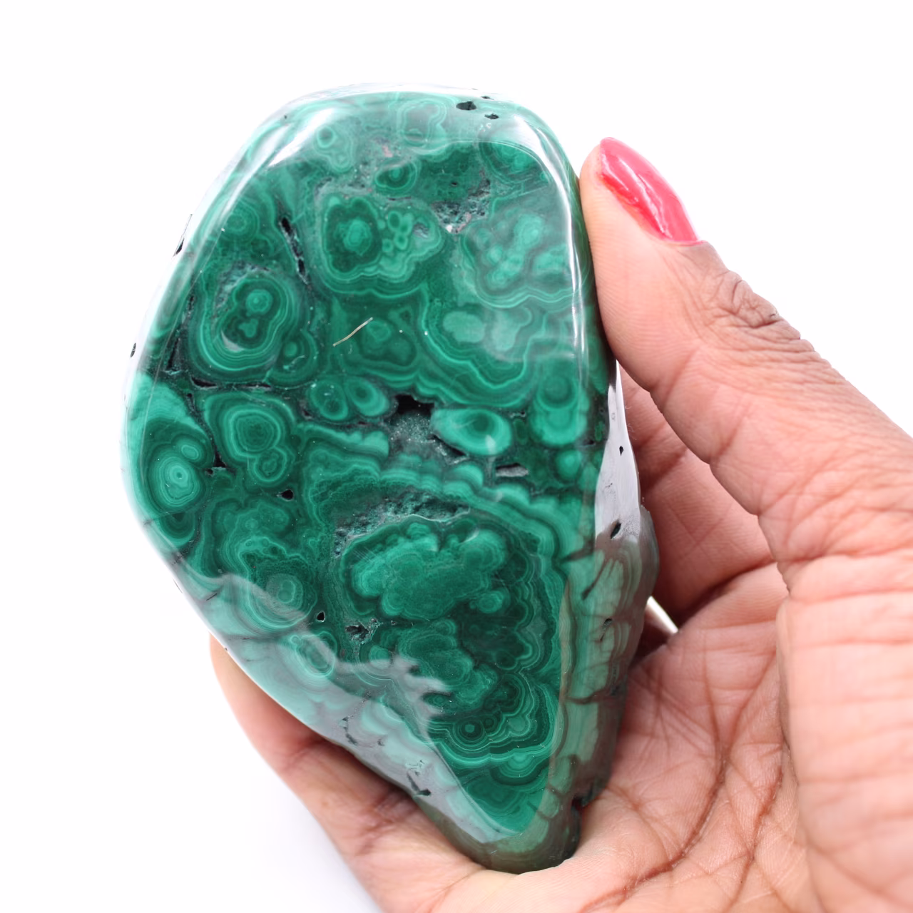 Pedra ornamental malaquita