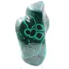 Pedra polida malaquita - 0