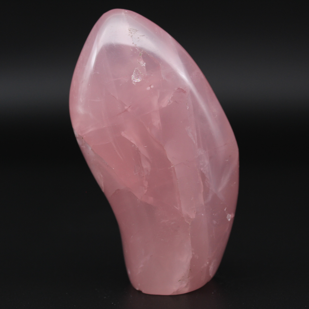 Quartzo rosa de forma livre