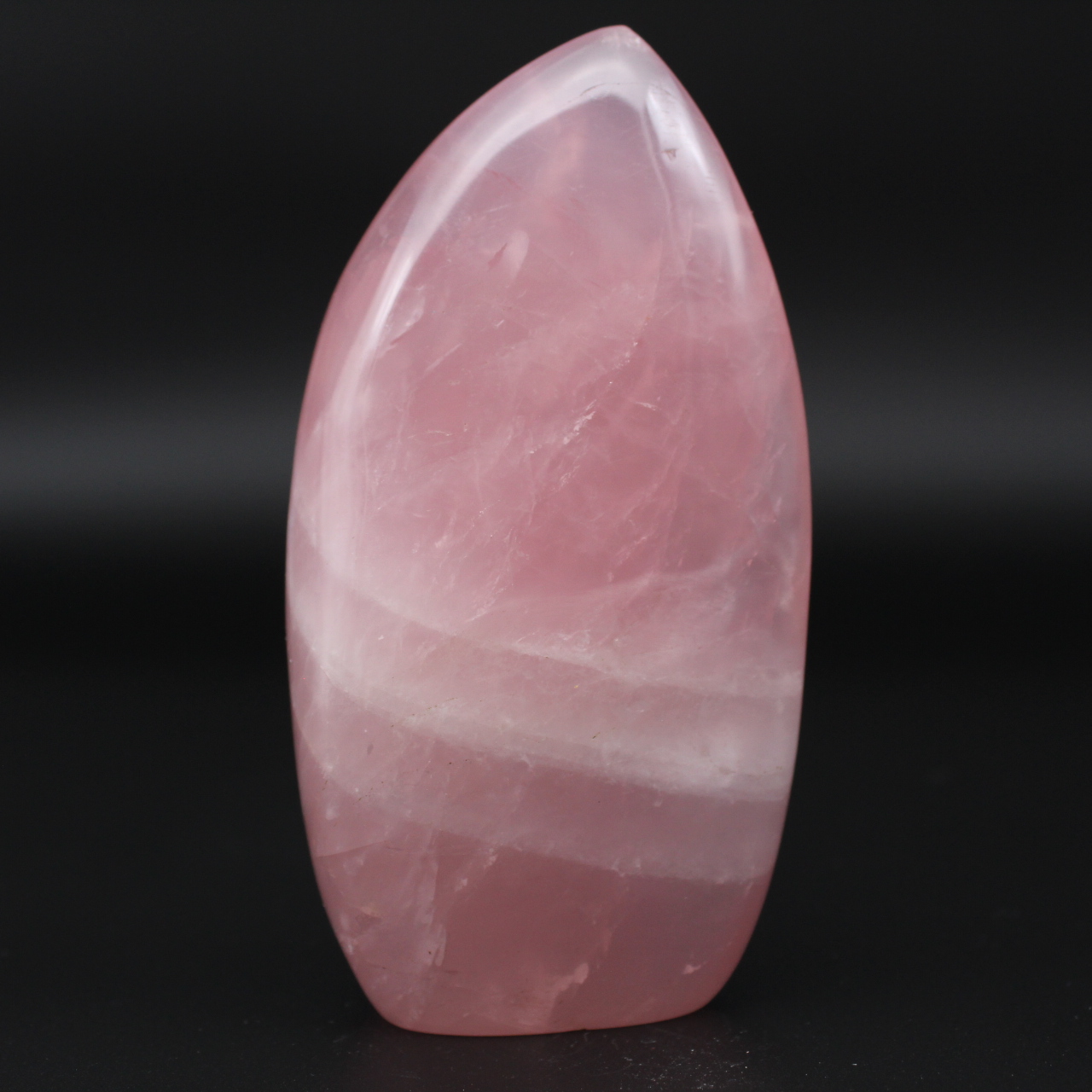 Quartzo rosa de forma livre