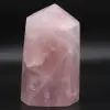 Prisma de quartzo rosa - 0