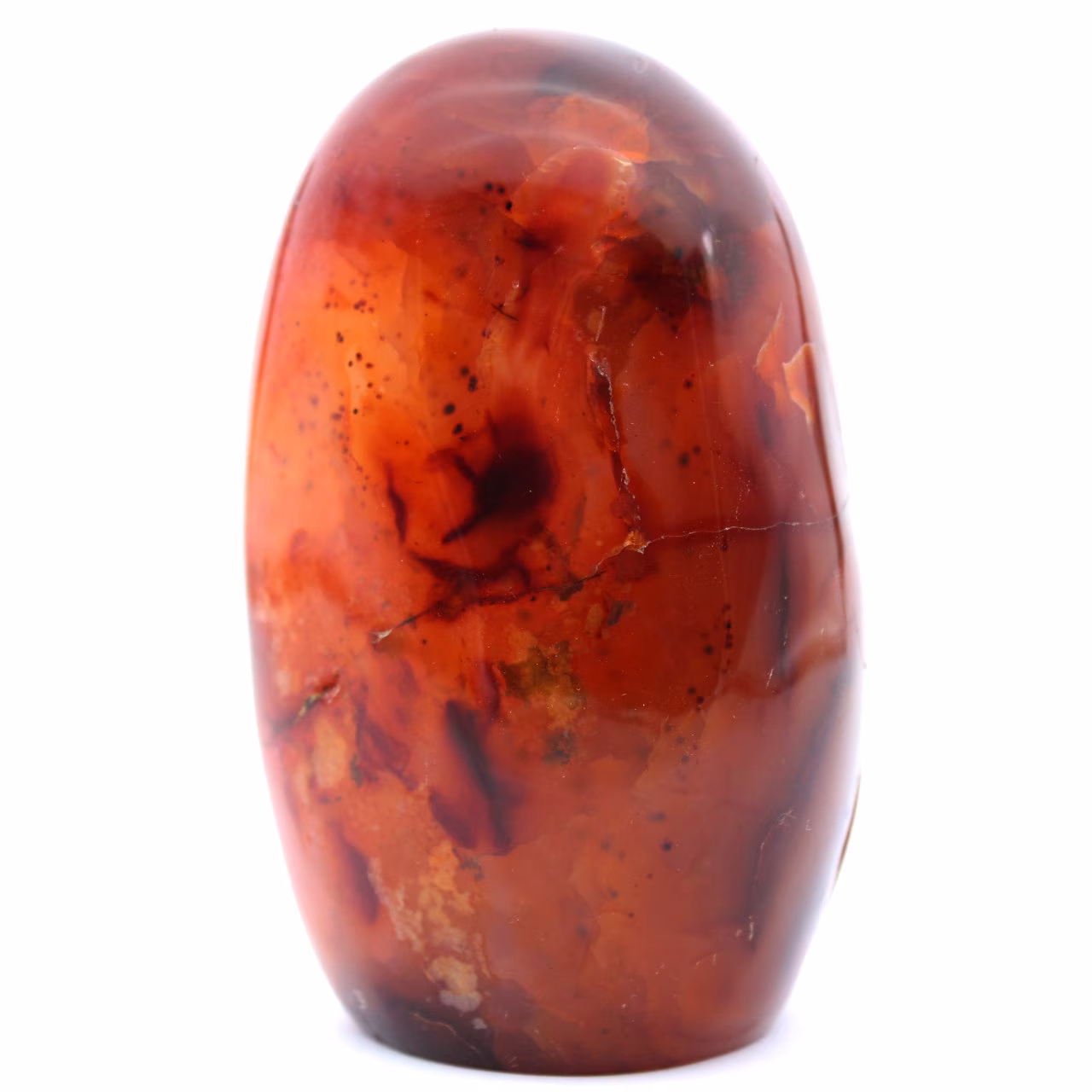 Pedra de cornalina polida