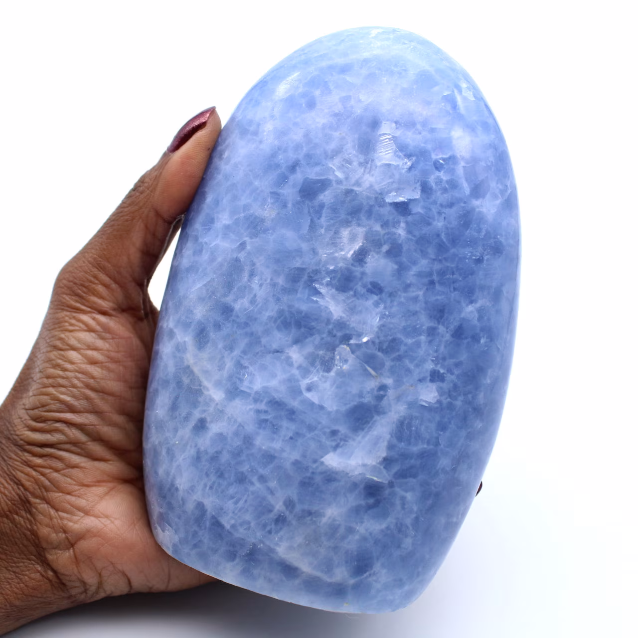 Forma livre de calcita azul