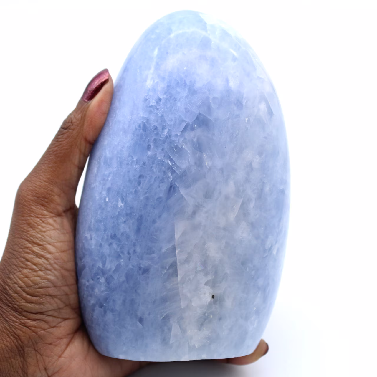 Forma livre de calcita azul