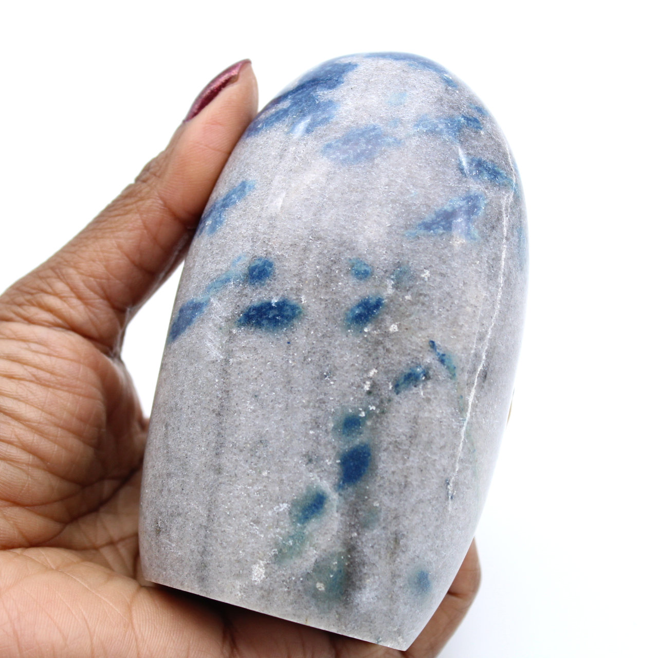 Pedra polida de lazulite