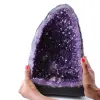 Geodo de ametista com cristal de calcita - 0