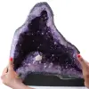 Geodo de ametista com cristal de calcita - 0