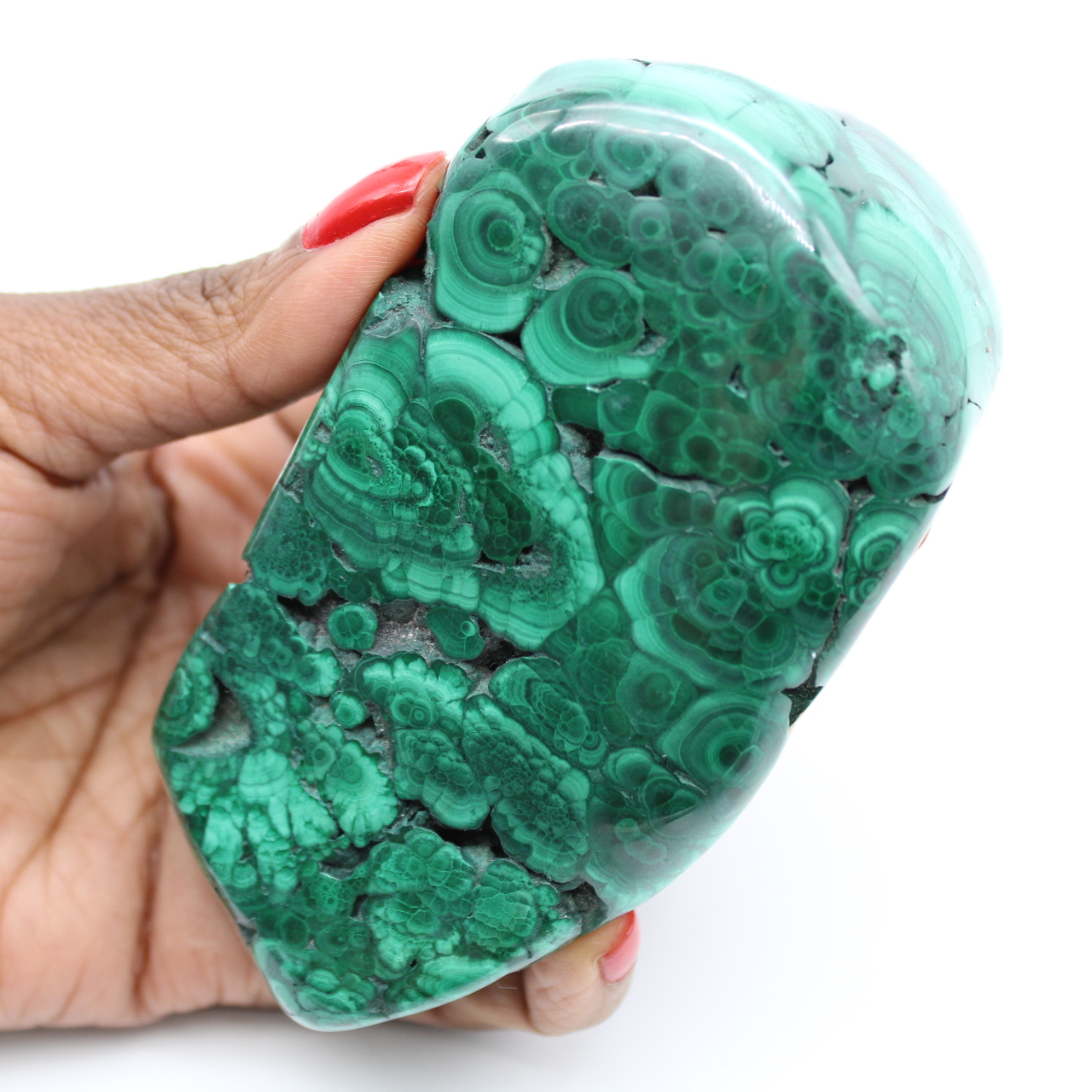 Pedra ornamental malaquita