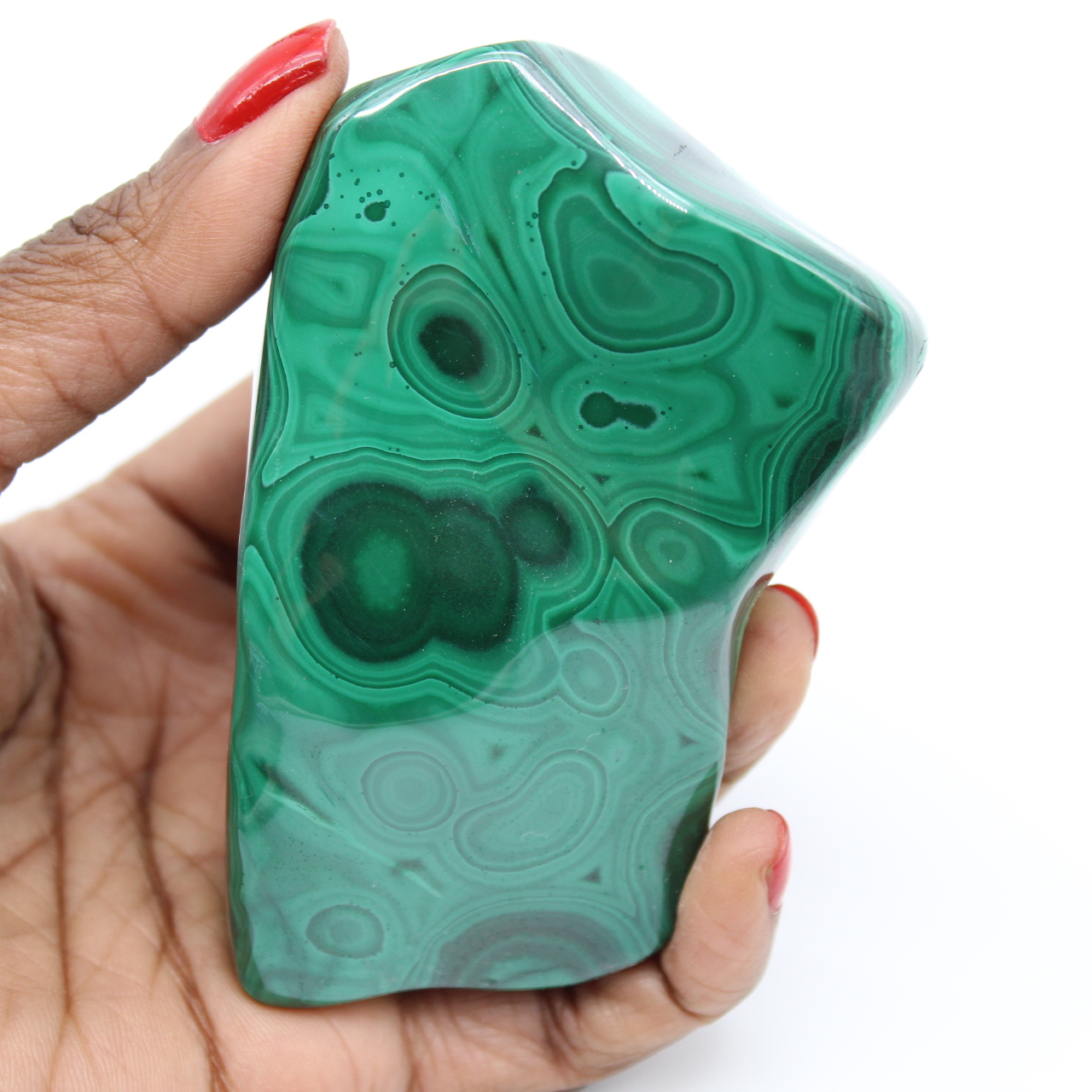 Pedra ornamental malaquita